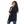 Load image into Gallery viewer, Press Button Closure Hoodie Neck Girls Jacket - Navy Blue
