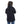 Load image into Gallery viewer, Press Button Closure Hoodie Neck Girls Jacket - Navy Blue
