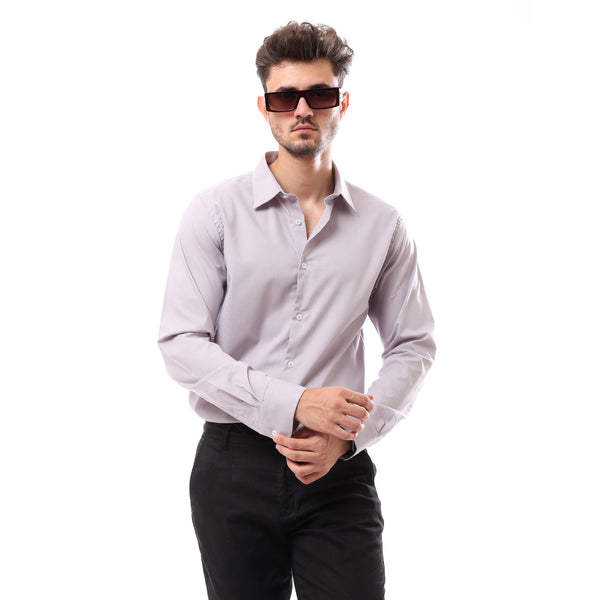 classic_solid_grey_turn_down_collar_shirt