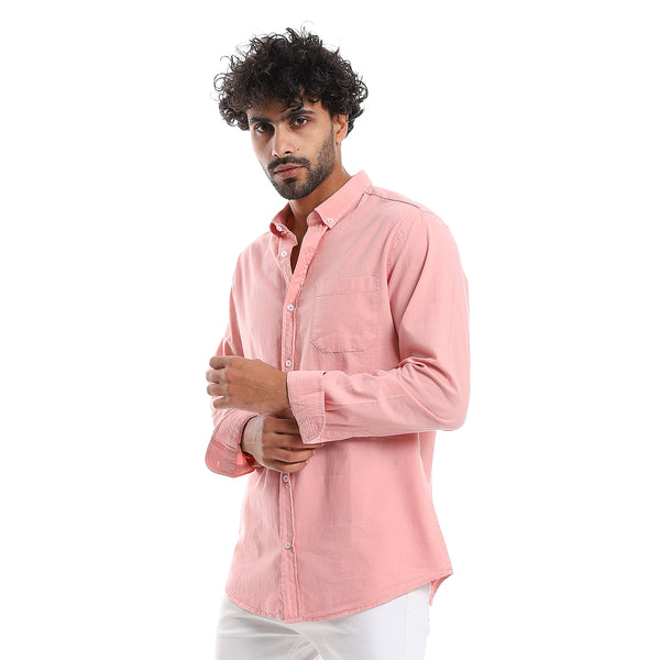 buttons_down_closure_long_sleeves_shirt_-_salmon_pink