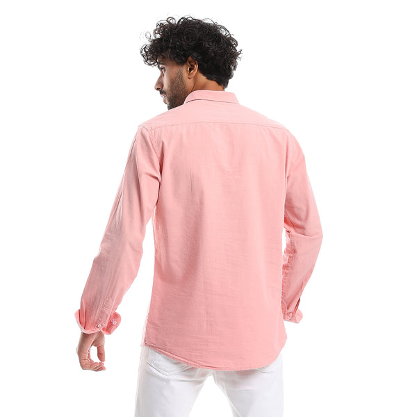 buttons_down_closure_long_sleeves_shirt_-_salmon_pink