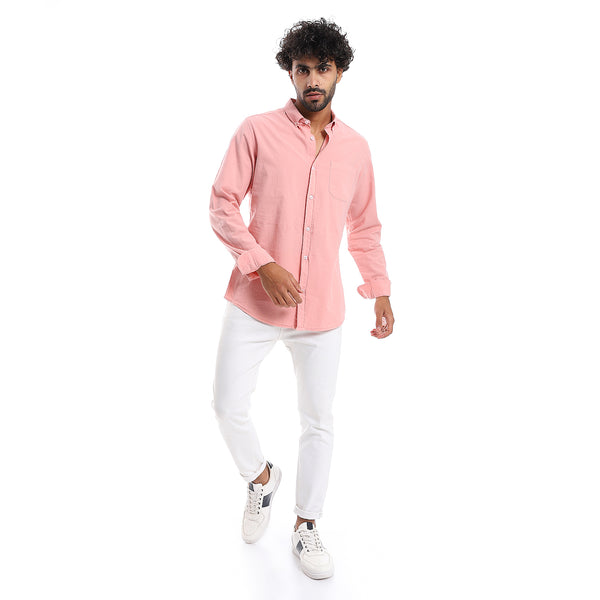buttons_down_closure_long_sleeves_shirt_-_salmon_pink