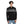 Load image into Gallery viewer, Self Pattern Long Sleeves Hooded Sweater - Black &amp; Grey
