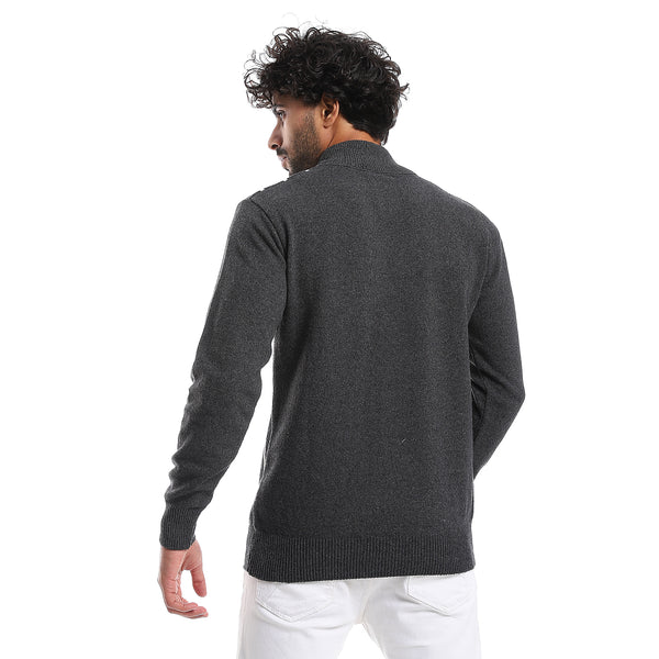 Long Sleeves High Neck Pullover