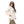 African Girl' Printed Slip On Off White Pullover