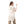 African Girl' Printed Slip On Off White Pullover