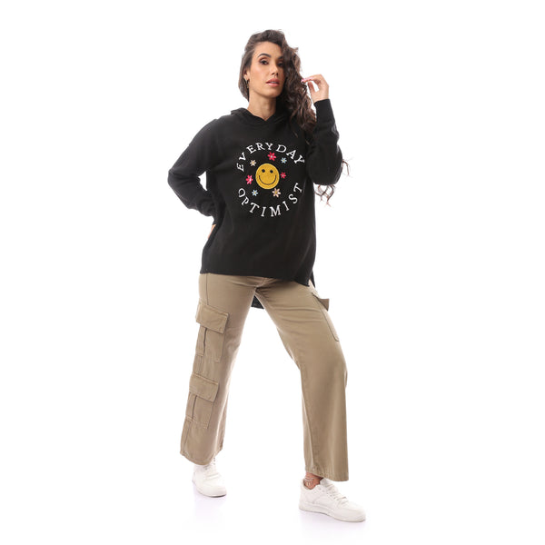 black-oversized-knitted-sweatshirt