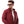 Load image into Gallery viewer, Dark Red Fly Zipper Patterned Jacket
