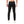 black_polyester_casual_buttoned_trousers