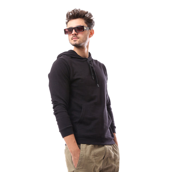 black_slip_on_solid_comfy_hoodie