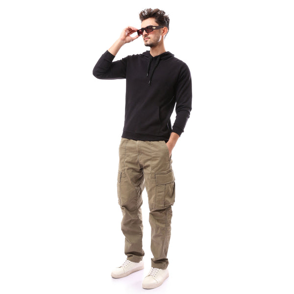 black_slip_on_solid_comfy_hoodie