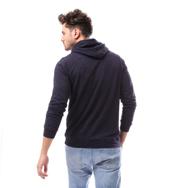 Navy Blue Slip On Comfy Hoodie