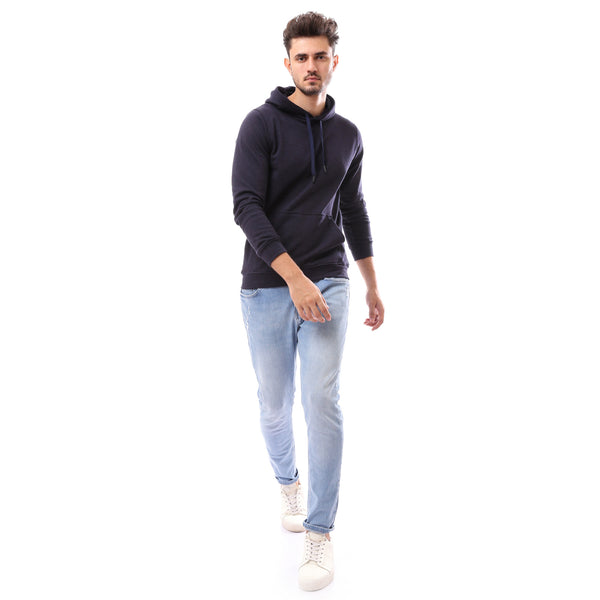 Navy Blue Slip On Comfy Hoodie