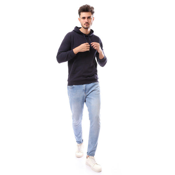 Navy Blue Slip On Comfy Hoodie