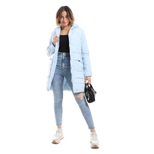 Puffer Jacket - Light Blue