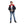 Load image into Gallery viewer, Zipper Closure Double Face Waterproof Boys Jacket - Navy Blue, Red &amp; White
