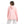 Load image into Gallery viewer, Self Pattern Side Adjustable Hoodie - Neon Pink &amp; Beige
