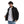Load image into Gallery viewer, Long Sleeves Multi Pockets Fur Padderd Jacket - Black
