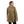 Load image into Gallery viewer, Zipper Closure Padded Balmacaan Jacket - Khaki Brown
