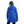 تحميل الصورة في عارض المعرض ، Zipper Closure Padded Balmacaan Jacket - Royal Blue
