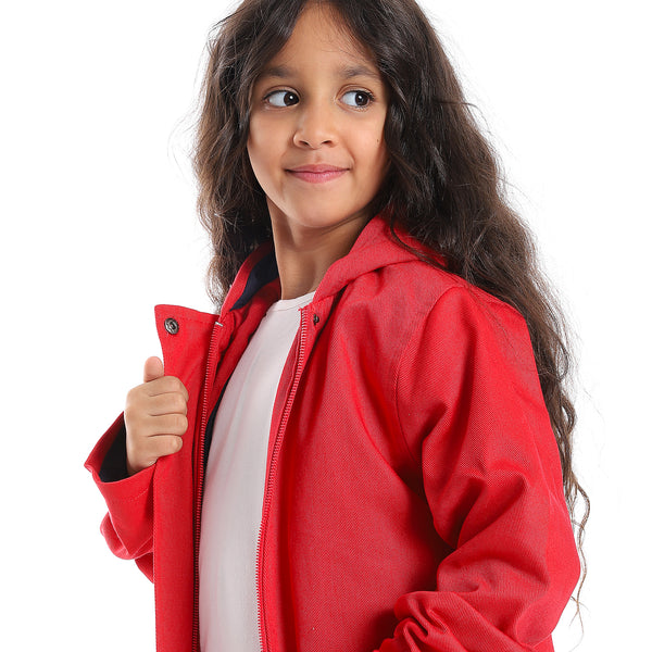 hoodie_neck_hidden_zipper_closure_girls_jacket_-_red
