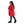 hoodie_neck_hidden_zipper_closure_girls_jacket_-_red