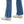 Load image into Gallery viewer, Side Buttons Closure Flare Leg Jeans Pants - Denim Blue
