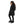 تحميل الصورة في عارض المعرض ، Zipper Closure Long Sleeves Girls Jacket - Black
