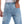 تحميل الصورة في عارض المعرض ، Rounded Pockets Casual Straight Jeans Pants - Light Blue
