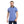 Load image into Gallery viewer, Odd Collar &amp; Arms Hem Polo Shirt - Heather Blue &amp; Black
