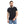 Load image into Gallery viewer, Odd Collar &amp; Arms Hem Polo Shirt - Navy Blue &amp; Grey
