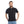 Load image into Gallery viewer, Navy Blue Hips Length Pique Patterned Polo Shirt
