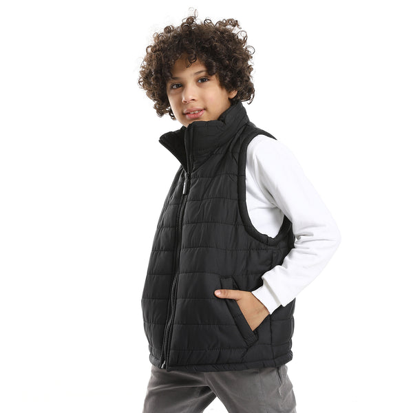 sleeveless_zipper_closure_boys_vest_-_black