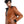 Load image into Gallery viewer, Zipper Closure Double Face Printed &amp; Waterproof Jacket - Cramel Brown &amp; Black
