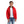 Long Sleeves Quilted Pattern Boys Jacket - Red