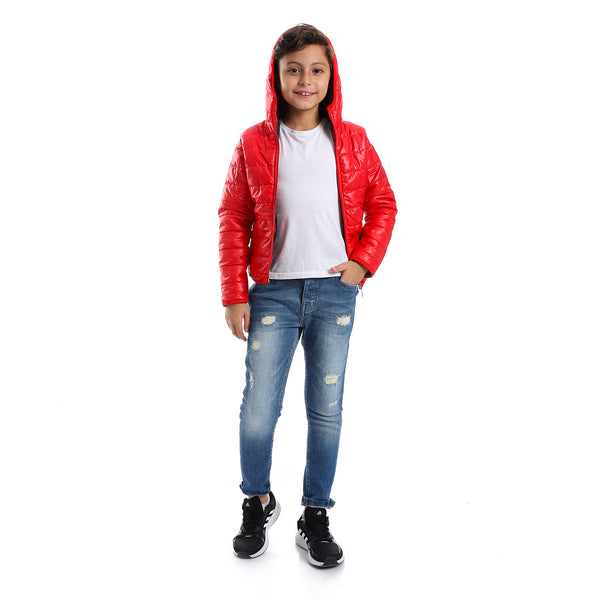 long_sleeves_quilted_pattern_boys_jacket_-_red