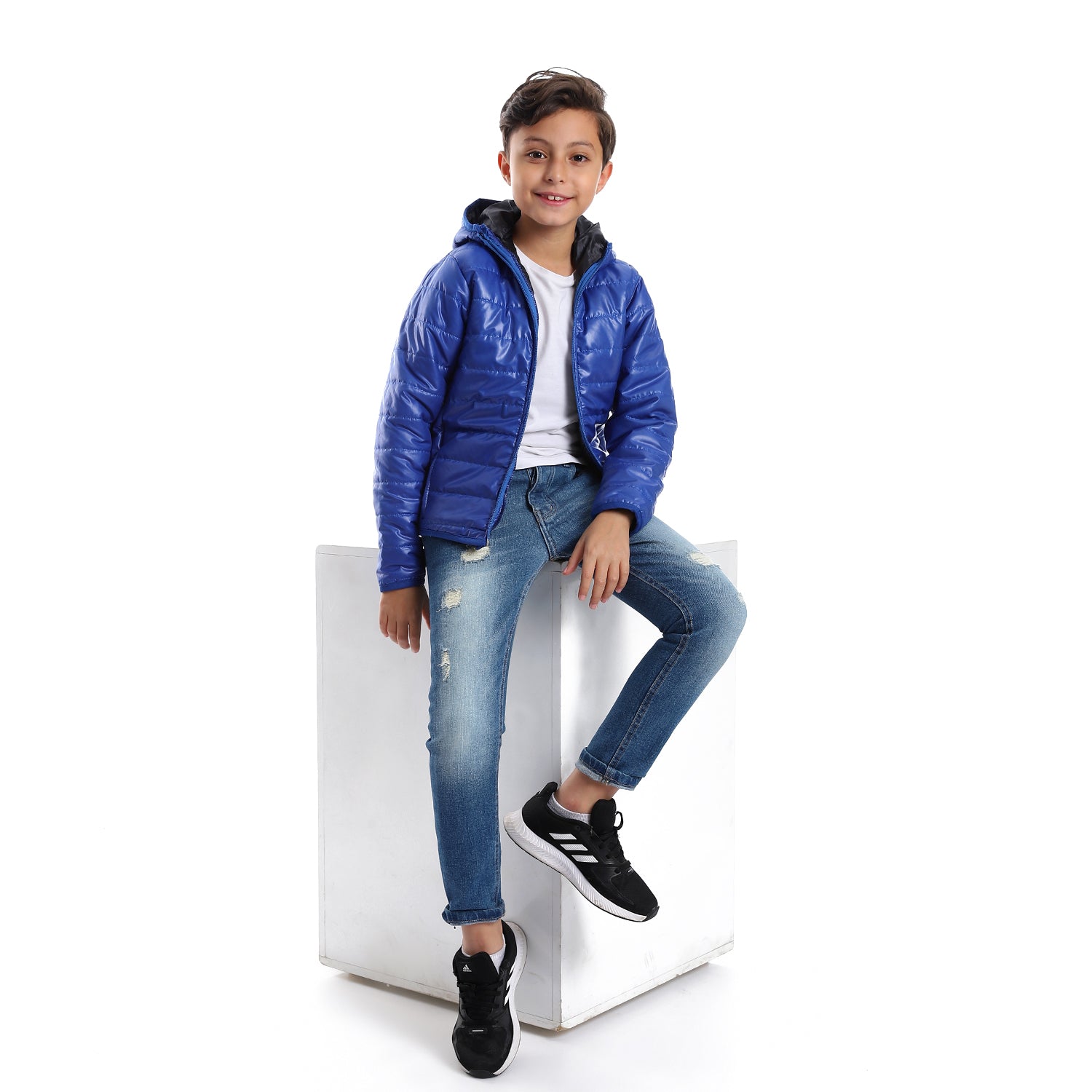 Andoraeg long-sleeves-quilted-pattern-boys-jacket-royal-blue – Andora