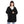 Load image into Gallery viewer, Buttons Down Closure V-Neck Knitted Cardigan - Black
