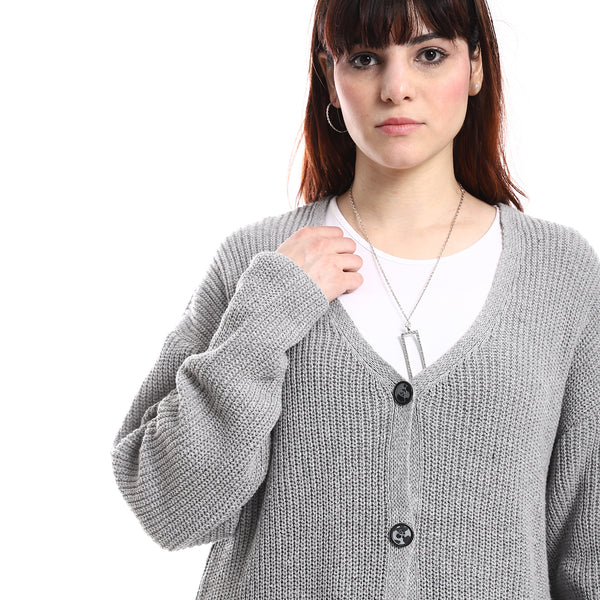 buttons_down_closure_v-neck_knitted_cardigan_-_light_grey