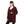Load image into Gallery viewer, Buttons Down Closure V-Neck Knitted Cardigan - Burgundy
