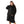 Load image into Gallery viewer, Oversized Fleeced Hooded Sleepshirt - Black
