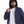 Load image into Gallery viewer, Long Sleeves Quilted Pattern Hoodie Neck Jacket - Navy
