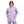 Orchid Purple Fleeced Plain Hoodie