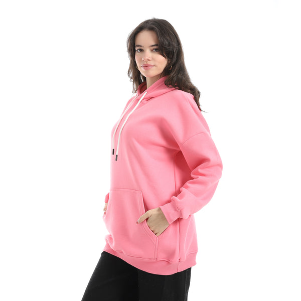 rose_fleeced_plain_hoodie