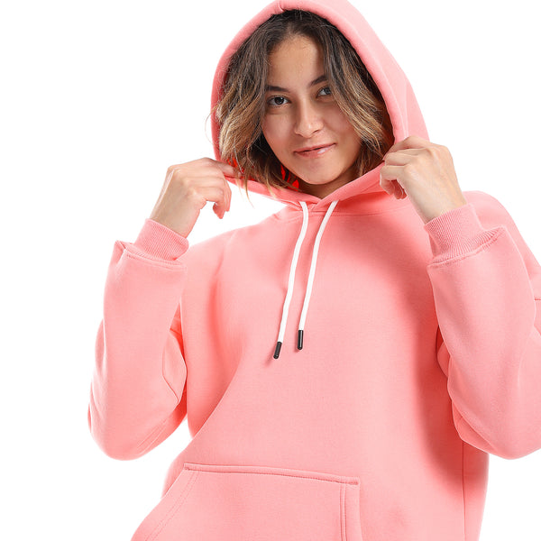 rose_fleeced_plain_hoodie