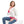 Load image into Gallery viewer, Hot Pink &amp; White Ribbed Cuff Plain Pullover
