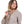 Chervon Self Pattern French Beige & White Zipper Sweater