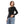 Load image into Gallery viewer, Loose Fit Ribbed Black Cutout Pullover
