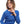 Load image into Gallery viewer, Loose Fit Ribbed Royal Blue Cutout Pullover
