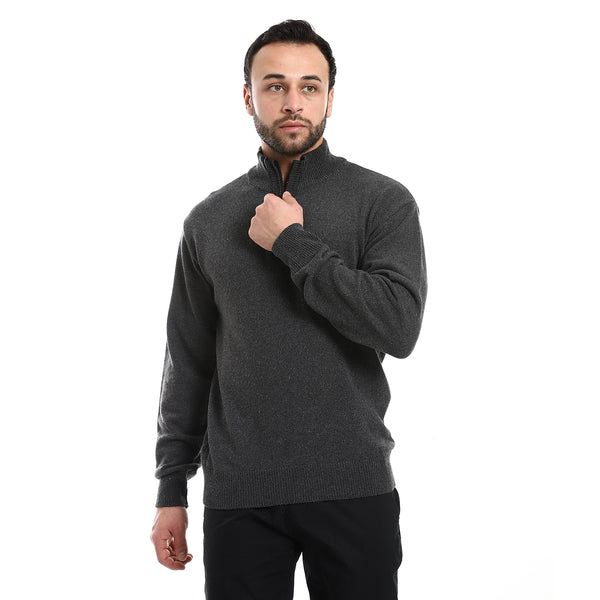 zipper_collar_long_sleeves_sweater_-_heather_charcoal